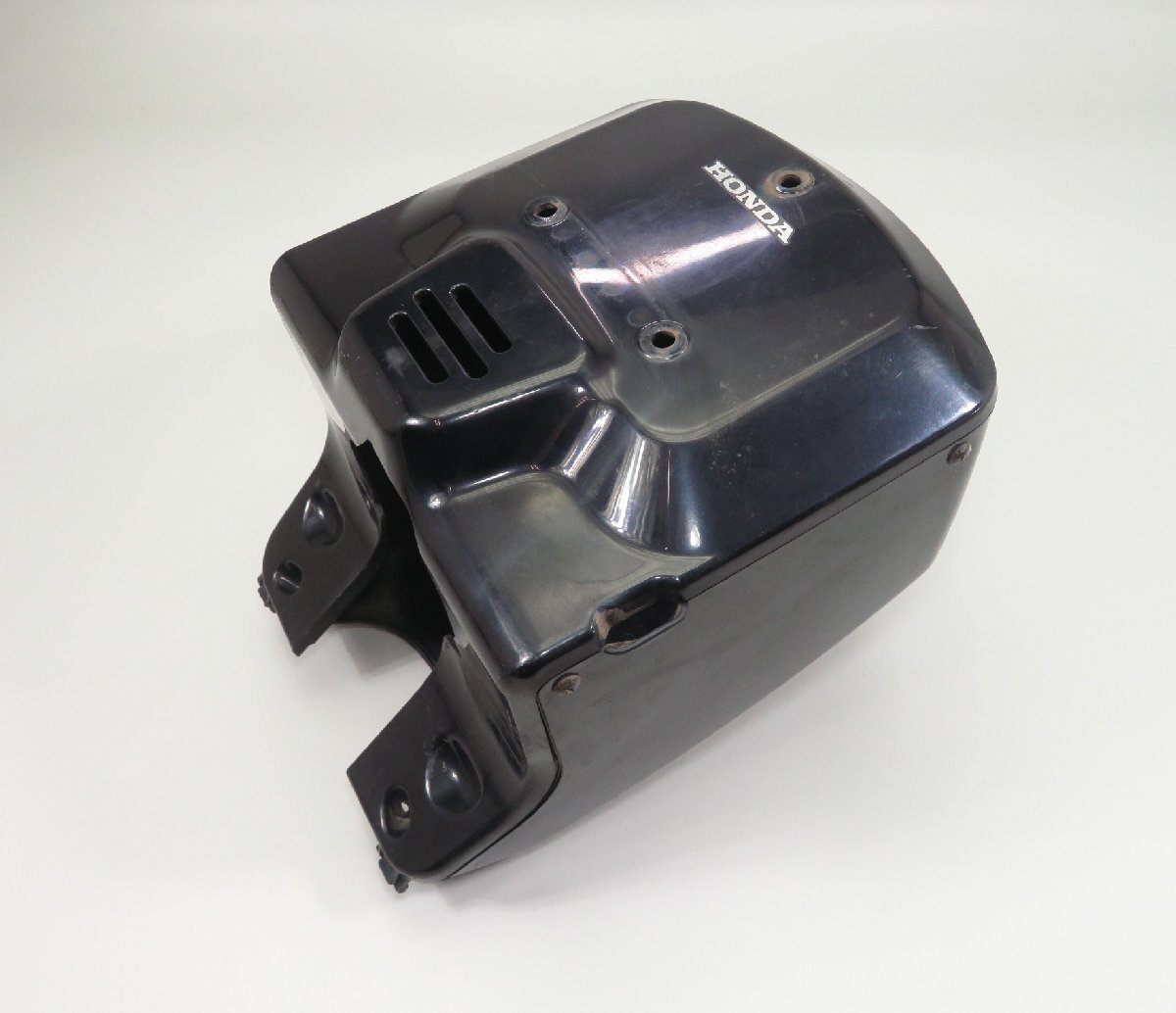 ⑨ZOOMER/ズーマー/AF58 純正 フロントカバー/フロントカウル/ボディ 黒/ブラック 検 ノーマル レストア 4 AF54 AF55 AF56 AF57 セット拍卖