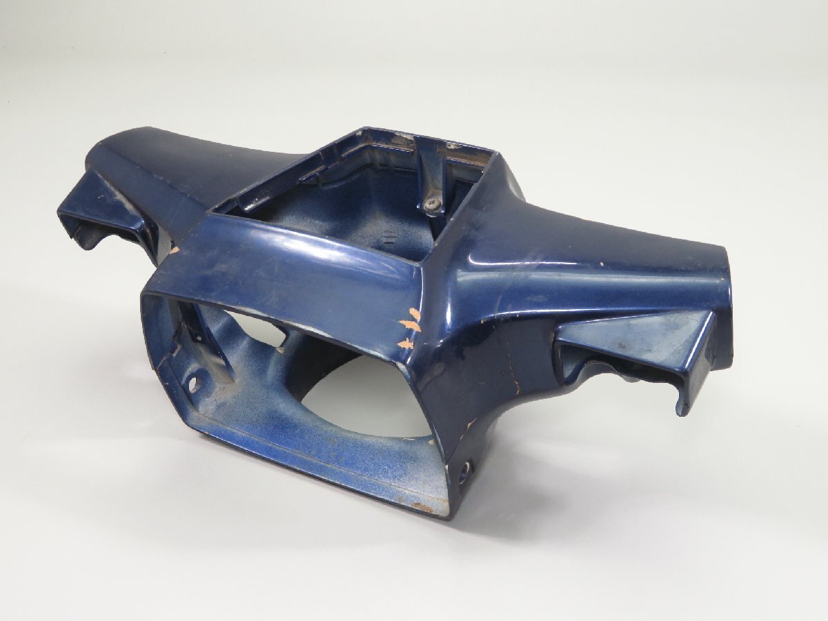 ④スーパーカブ50カスタム/AA01 セル付き 純正 ヘッドライトカバー/ハンドルカバー 青/紺/ブルー 検 ノーマル 4 C50 C70 C90 HA02 メーター拍卖