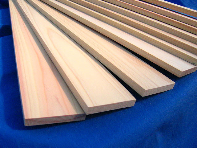 ◆◇桧 『無節』工作材料 600mm×15mm×75mm カンナ仕上◇◆拍卖