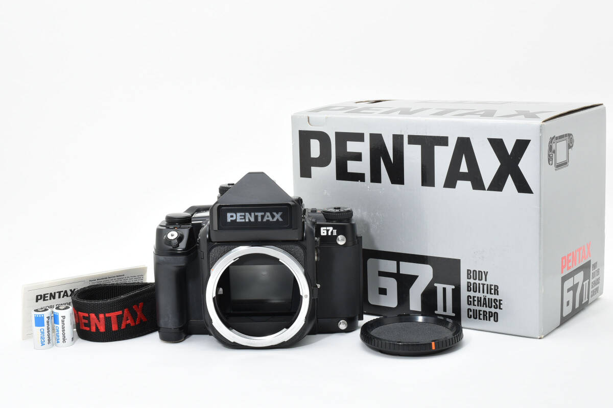 【特上美品】元箱付き PENTAX 67II AE ボディ ペンタックス 中判カメラ #41拍卖