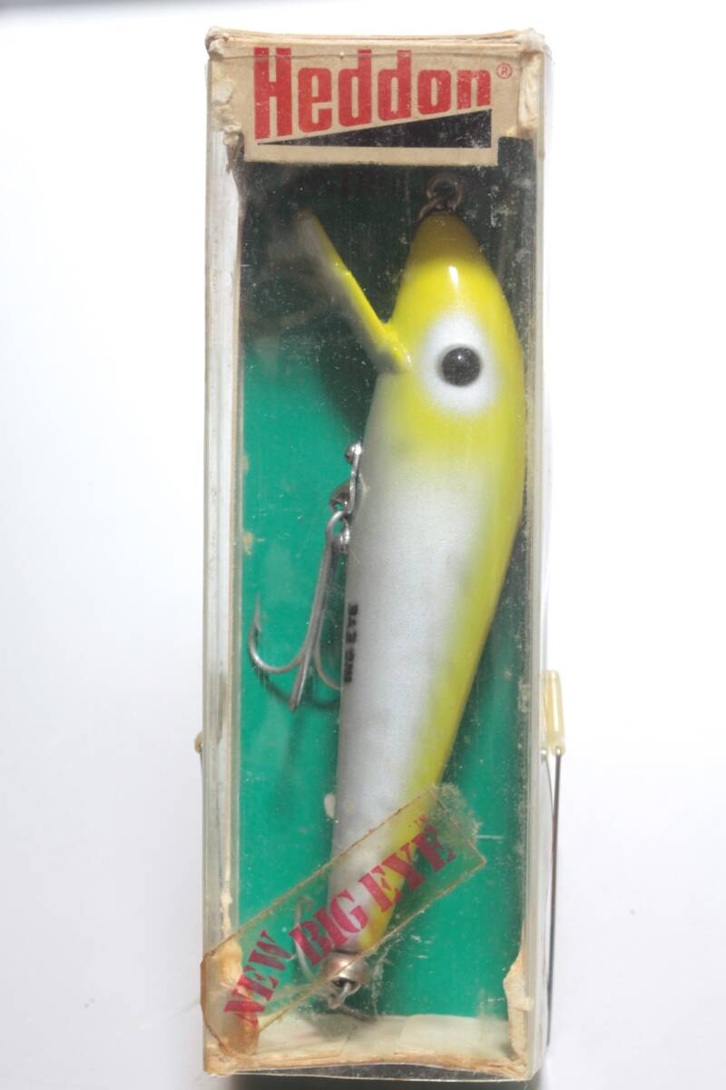 70s MIB ヘドン ビッグアイ マグナムタイガー BEY #9350 Heddon Big Eye Magnum Tiger レーベル ラパラ スミスウィック バグリー 道楽拍卖