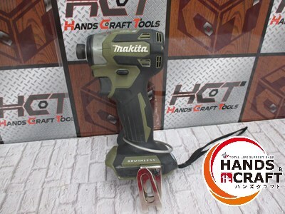 makita マキタ TD173D インパクトドライバ 18V オリーブ 中古品 18V 本体のみ 【ハンズクラフト宜野湾店】拍卖