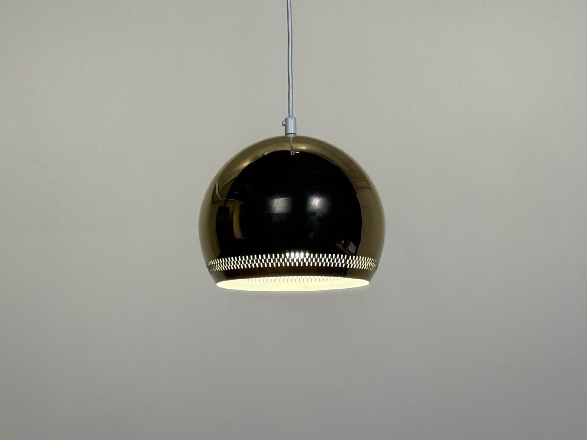 -os4272|スウェーデン1970sヴィンテージ名作 真鍮製 Hans-Agne Jakobsson ヤコブソンペンダントライト|アルテック ルイスポールセン FLOS拍卖