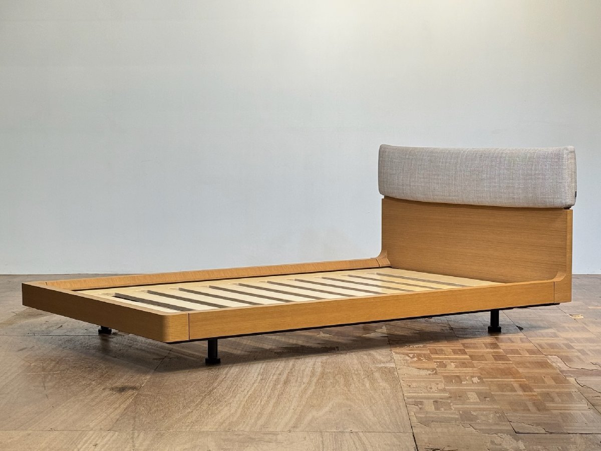 -ps1193|arflex 名作 Claesson Koivisto Rune オーク材 VAKNA/ヴァクナ セミダブルベッドフレーム|アルフレックス カッシーナ アクタス拍卖