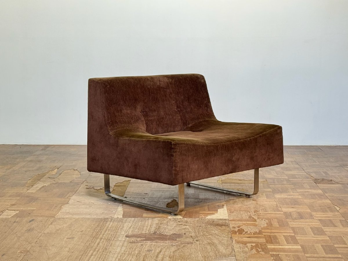 -ps01205|IDEE 名作 岡嶌要 IR/アイアール ミニマムモダンラウンジソファ|イデー カリモク アクタス 大塚家具 北欧モダン ボーコンセプト拍卖