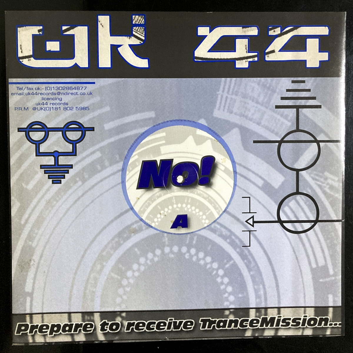 【Trance/Acid12インチ】M-Zone 「No!」/On High/Full On/On Acid拍卖