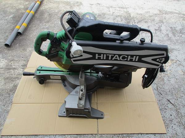引き取り限定 茨城県【HITACHI/日立】C12RSH 卓上スライドマルノコ 9321拍卖