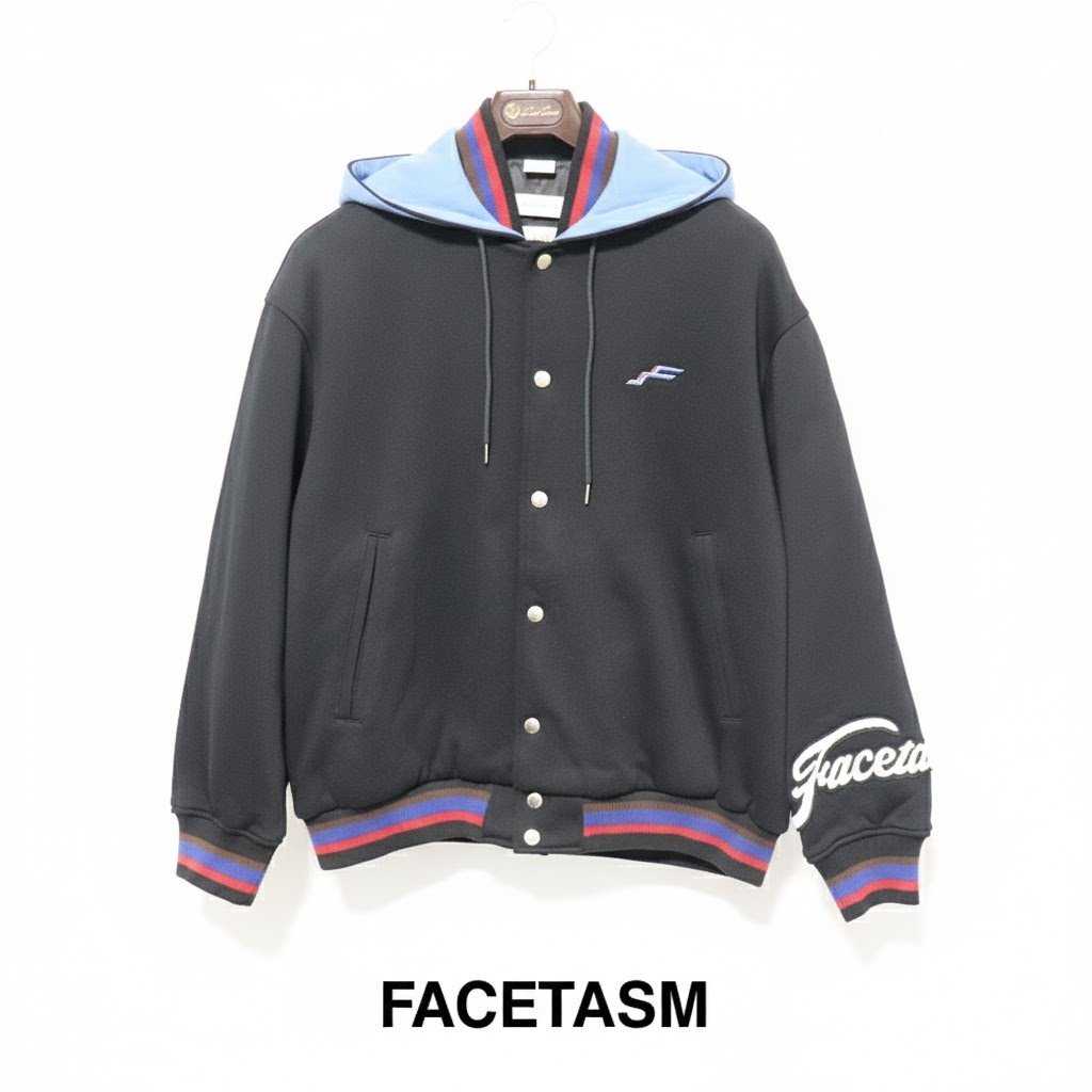 FACETASM ファセッタズム 新品メンズスタジャン4拍卖