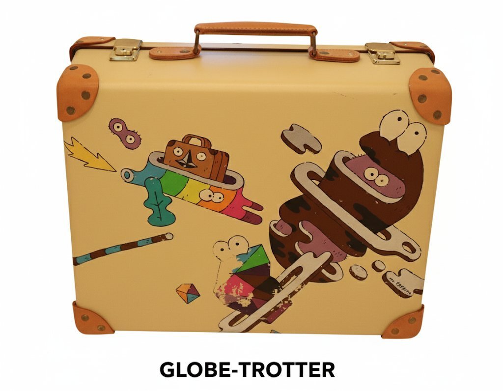 GLOBE TROTTER グローブトロッター×PAPRIKOアタッシュケース英国製ワンオフレア拍卖