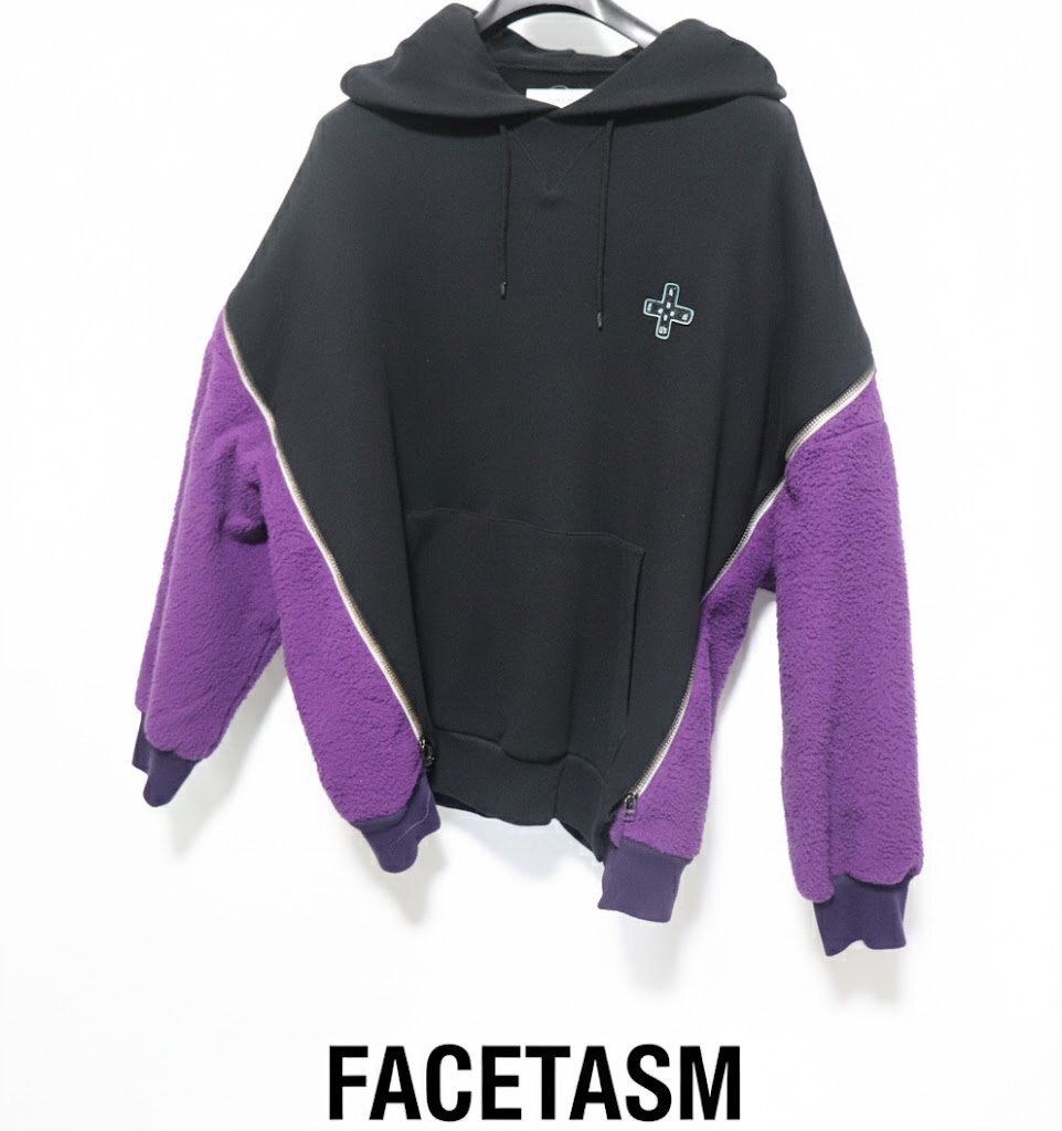 FACETASM ファセッタズム 新品メンズジップパーカー4サンプル拍卖
