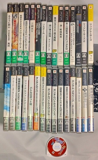 PSPソフト 31本セット まとめて 動作未確認 ジャンク プレイステーションポータブル 拍卖
