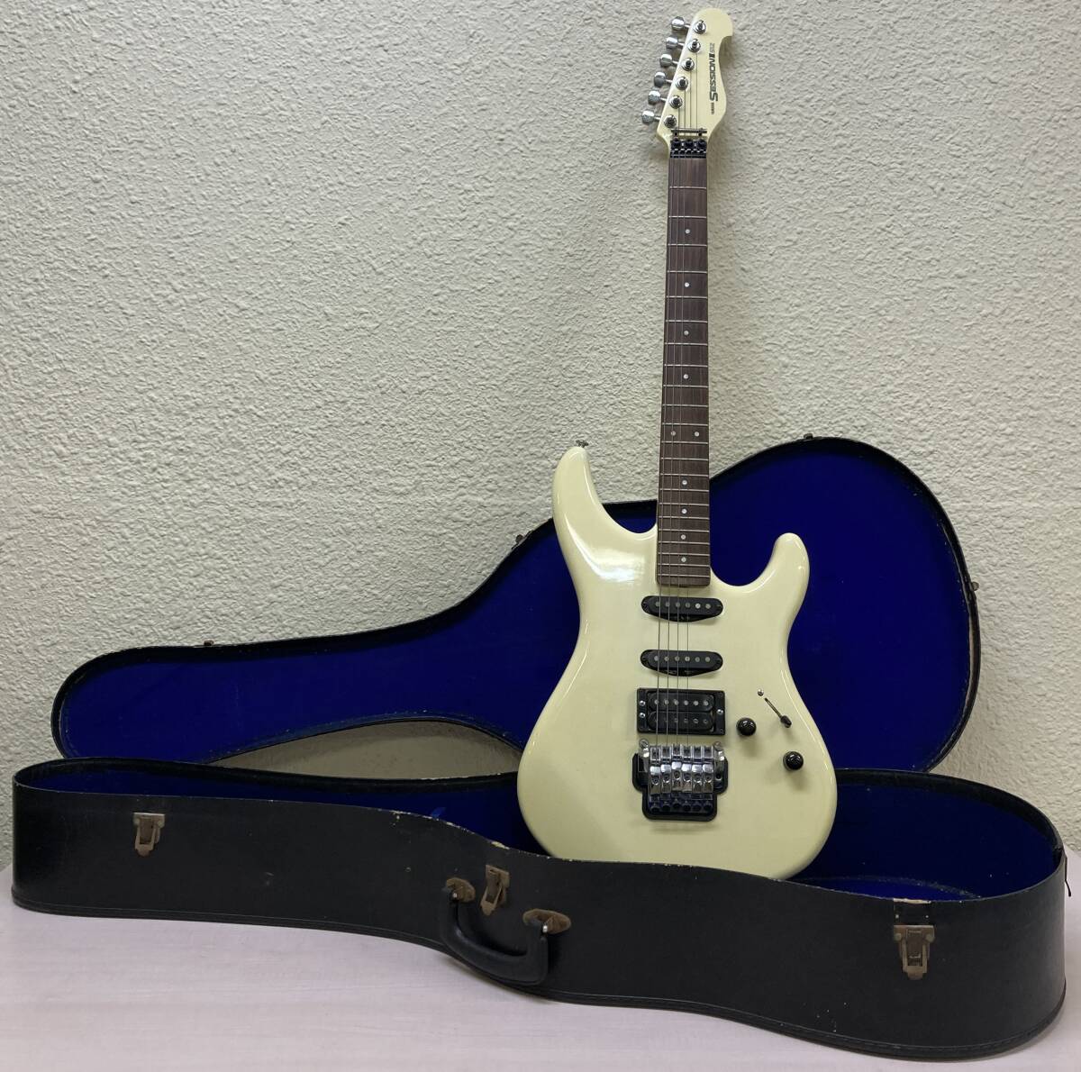 【現状品】エレキギター YAMAHA SESSIONⅡ 512 日本製 ハードケース付き 動作未確認拍卖