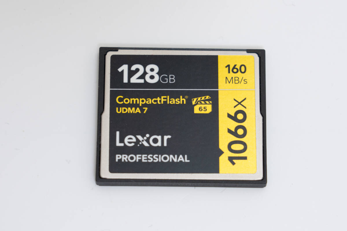#430 Lexar PROFESSIONAL レキサー CFカード 128GB 160MB/s 1066x コンパクトフラッシュ CF拍卖