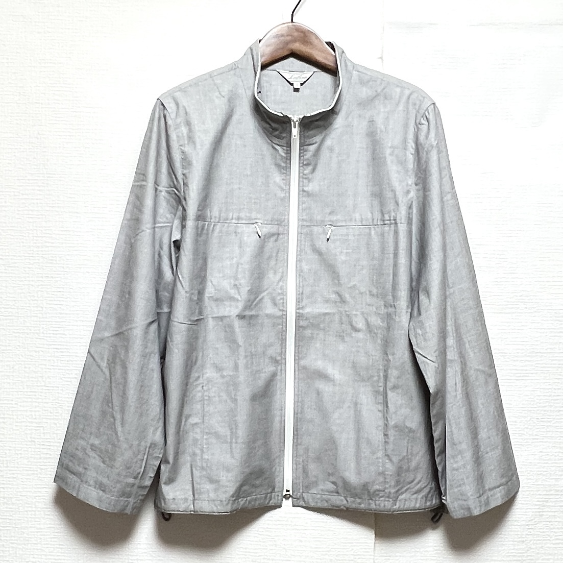 即決 レリアン Leilian レディース ジップアップ カーディガン グレー系 サイズ9 ゆうパケットポスト可 (954832)拍卖