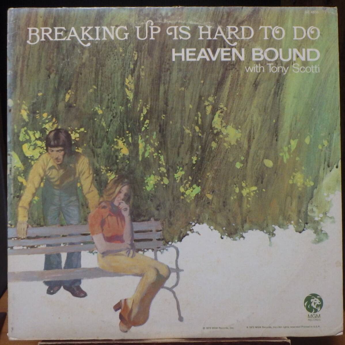 【MP108】HEAVEN BOUND With TONY SCOTTI 「Breaking Up Is Hard To Do」, 72 US Original/Promo(白ラベル) ★ソフト・ロック拍卖