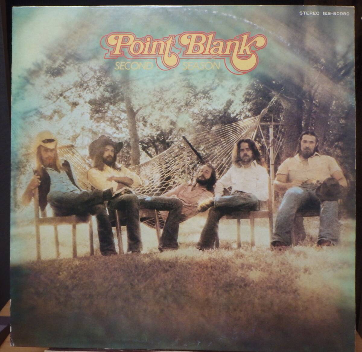 【HR757】POINT BLANK 「Second Season = ヘヴィー・ハンマーの衝撃」, 77 JPN 初回盤 ★サザン・ロック拍卖