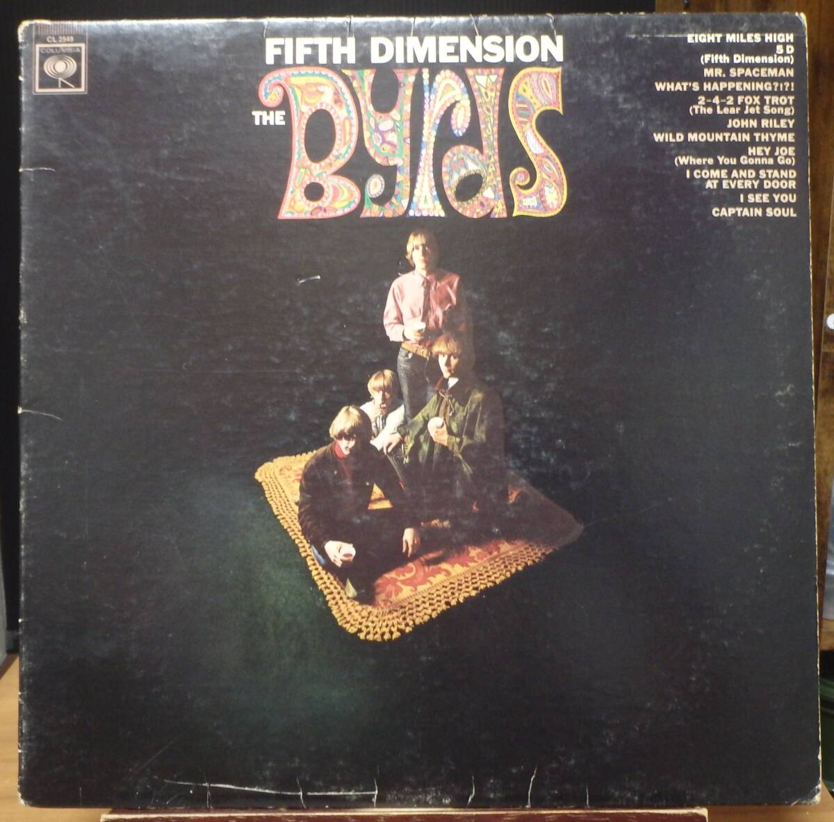 【MP096】THE BYRDS 「Fifth Dimension」, 66 US mono Original ★フォーク・ロック/サイケデリック・ロック拍卖