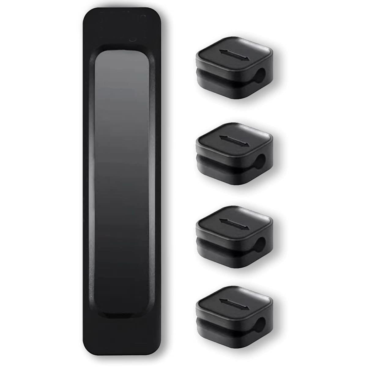 マグネットケーブルホルダー 黒 強力マグネット大口径ケーブル対応 ケーブル収納拍卖