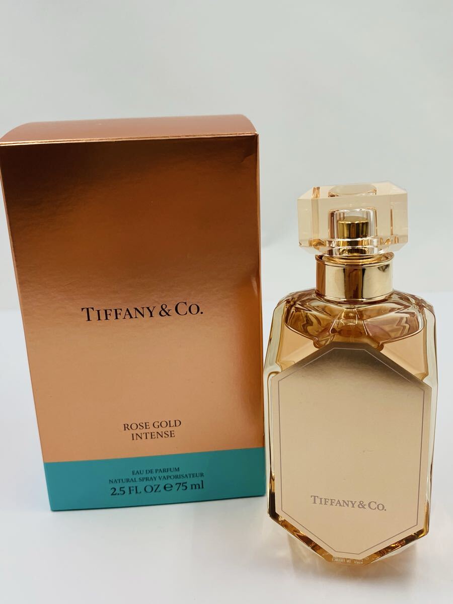 ▲ 残量約8割 TIFFANY&Co. ティファニー ローズ ゴールド インテンス オードパルファム 75ml 香水 フレグランス 箱付き拍卖