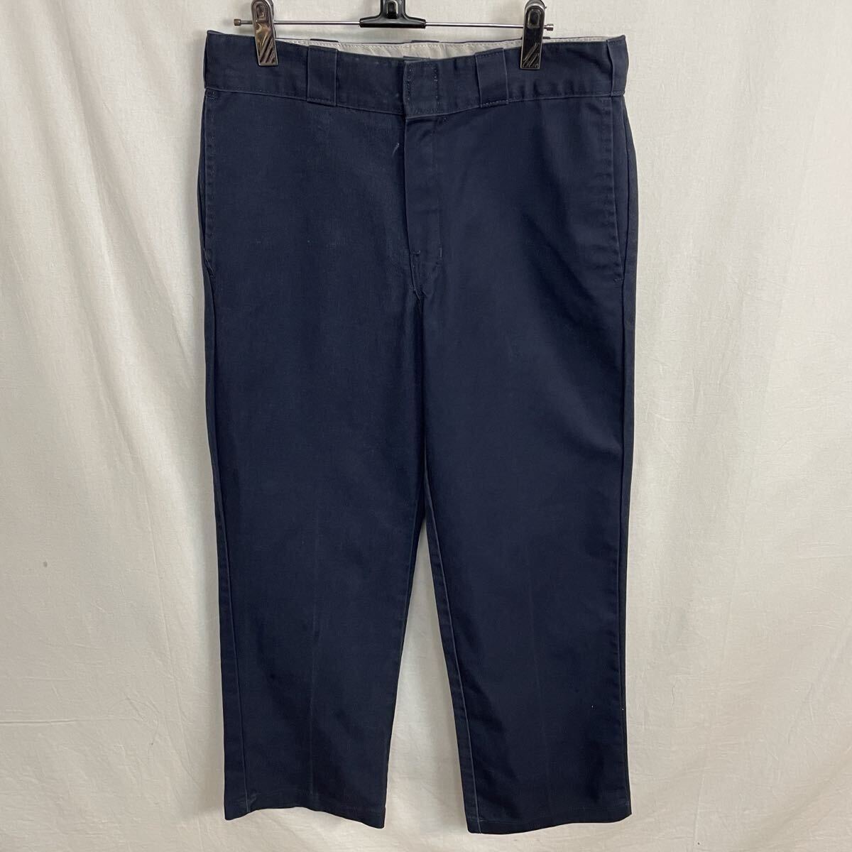 ディッキーズ874 ワークパンツ 古着 32×30 ネイビー WORKWEAR拍卖