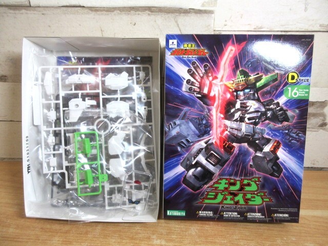 2C2-1「未組立 キングジェイダー 勇者王ガオガイガー」D-スタイル コトブキヤ NONスケールプラスチックキット 現状品 プラモデル拍卖
