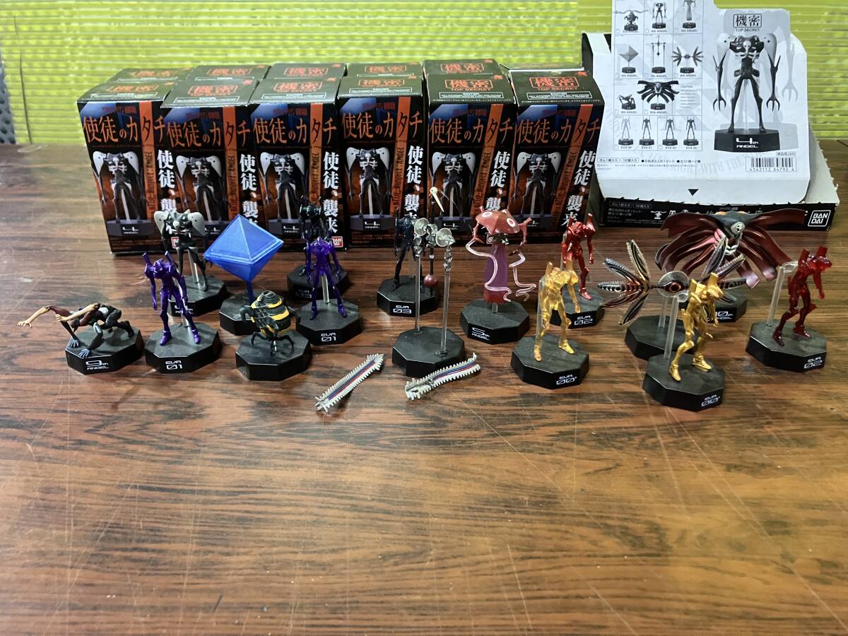 美品 ヱヴァンゲリヲン 新劇場版 使徒のカタチ 全16種 バンダイ食玩フィギュア エヴァンゲリオン G865T拍卖