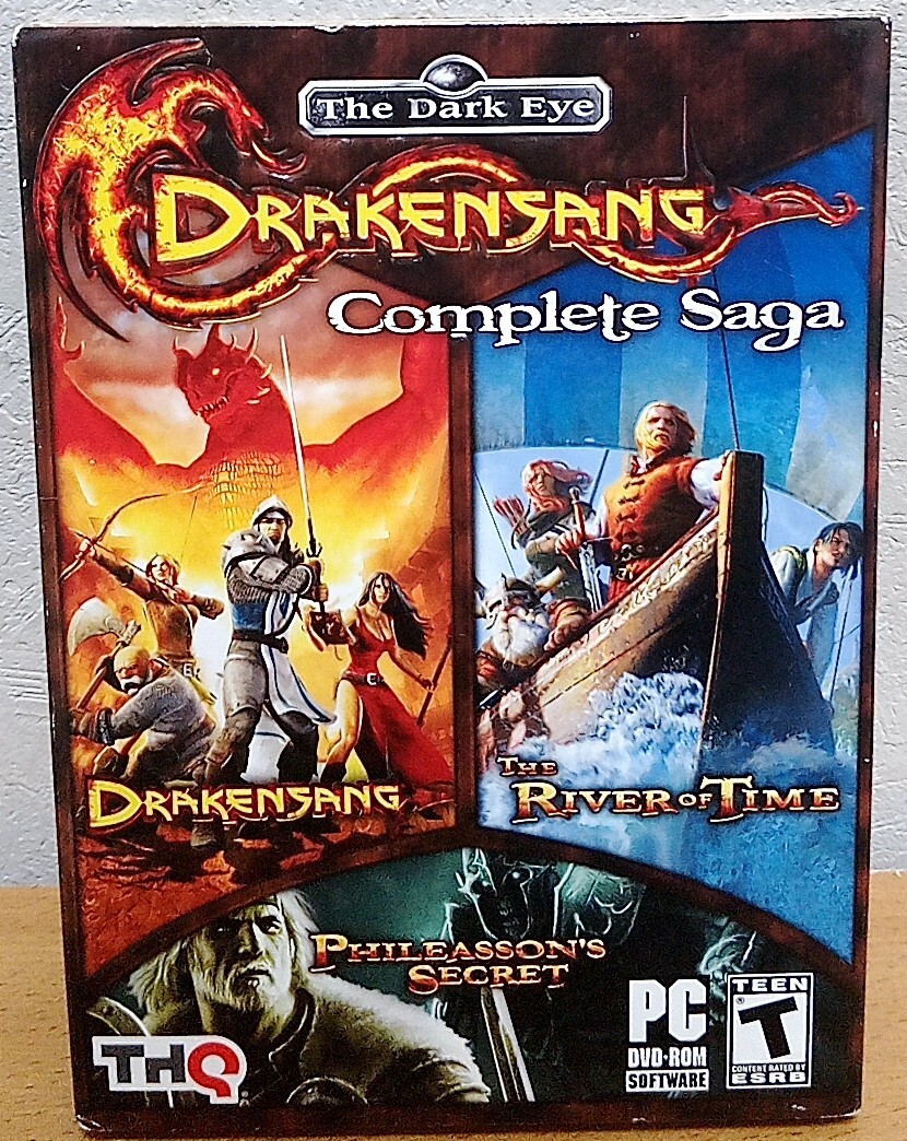 DRAKENSANG: Complete Saga 輸入盤 The Dark Eye The River of Time Phileasson's Secret拍卖