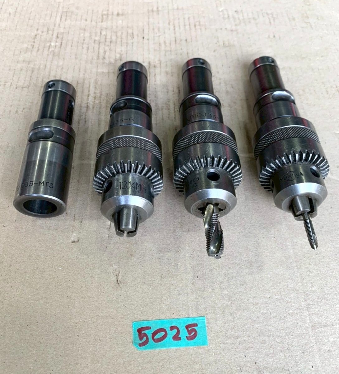 《5025》YUKIWA BIG ドリルチャック ドリルホルダー 4本セット ユキワ精工拍卖