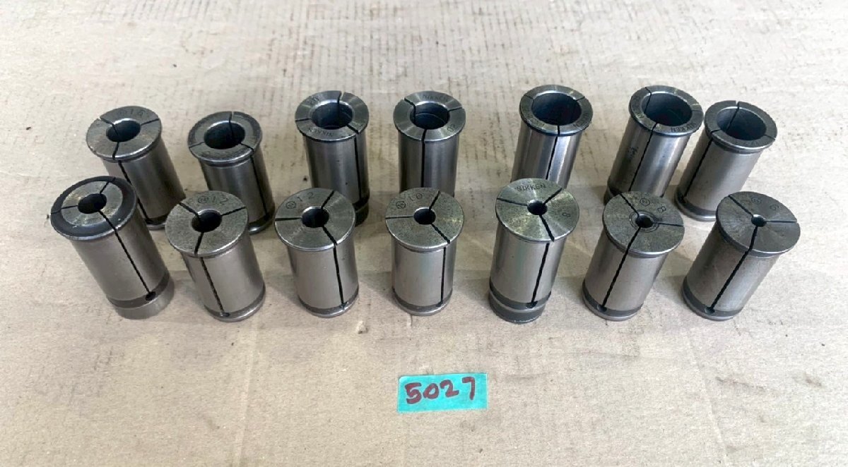 《5027》日研 BIG ストレートコレット 14個セット拍卖