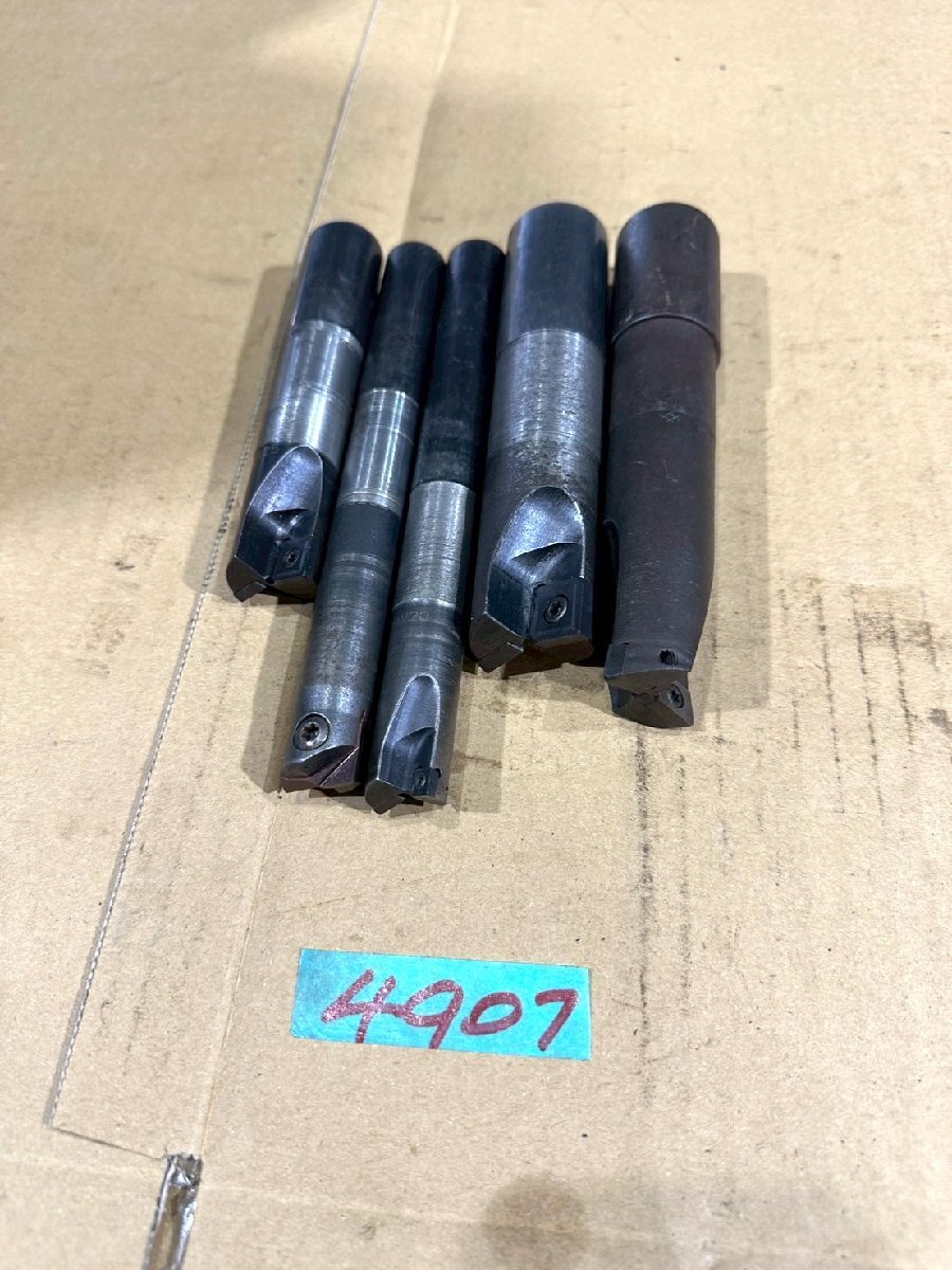 《4907》日立 エンドミル 5本セット 切削工具拍卖