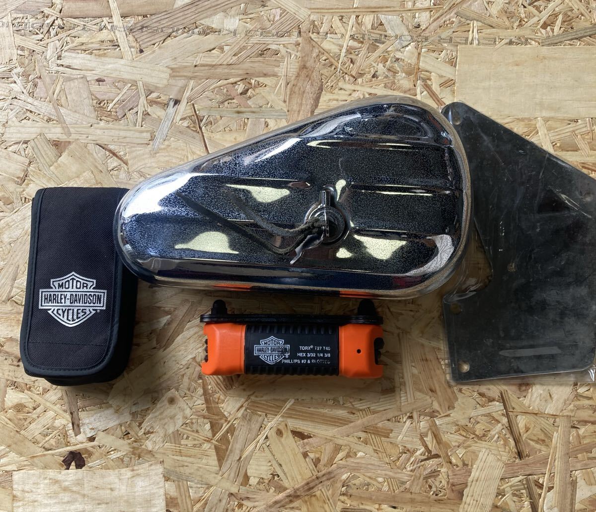 【工具セット】ツールボックス ハーレー ショベル ソフテイル パンヘッド Harley-Davidson toolBOX拍卖