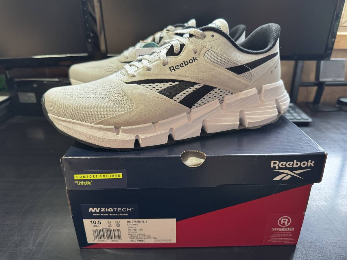reebok ZIG DYNAMICA 5 (ピュアグレー) 未使用品拍卖