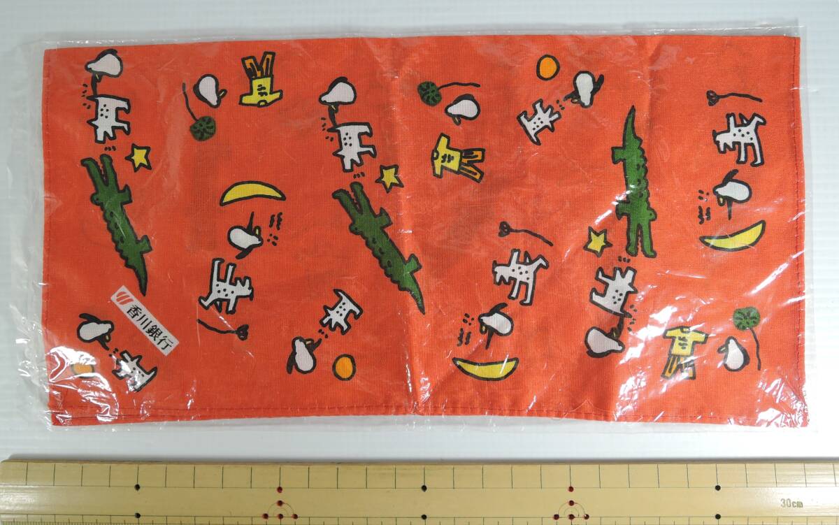 ☆A02■香川銀行 高畠純 ペンギンのダグ ハンカチ■未使用拍卖