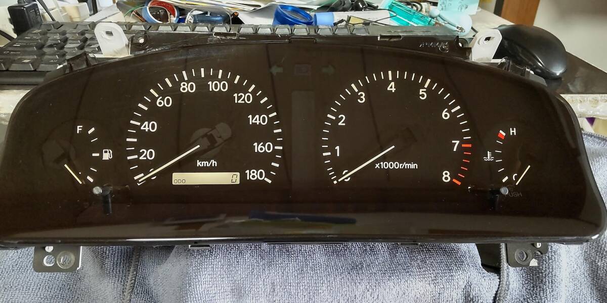 JZX100 チェイサー/ツアラーV スピードメーター ☆MT仕様整備済品 マーク2拍卖