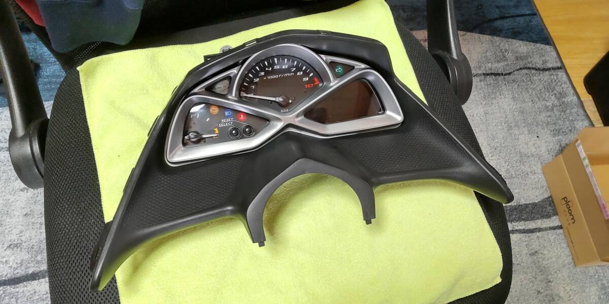 SG52J マジェスティS スピードメーター&メーターフード ■実働良品拍卖