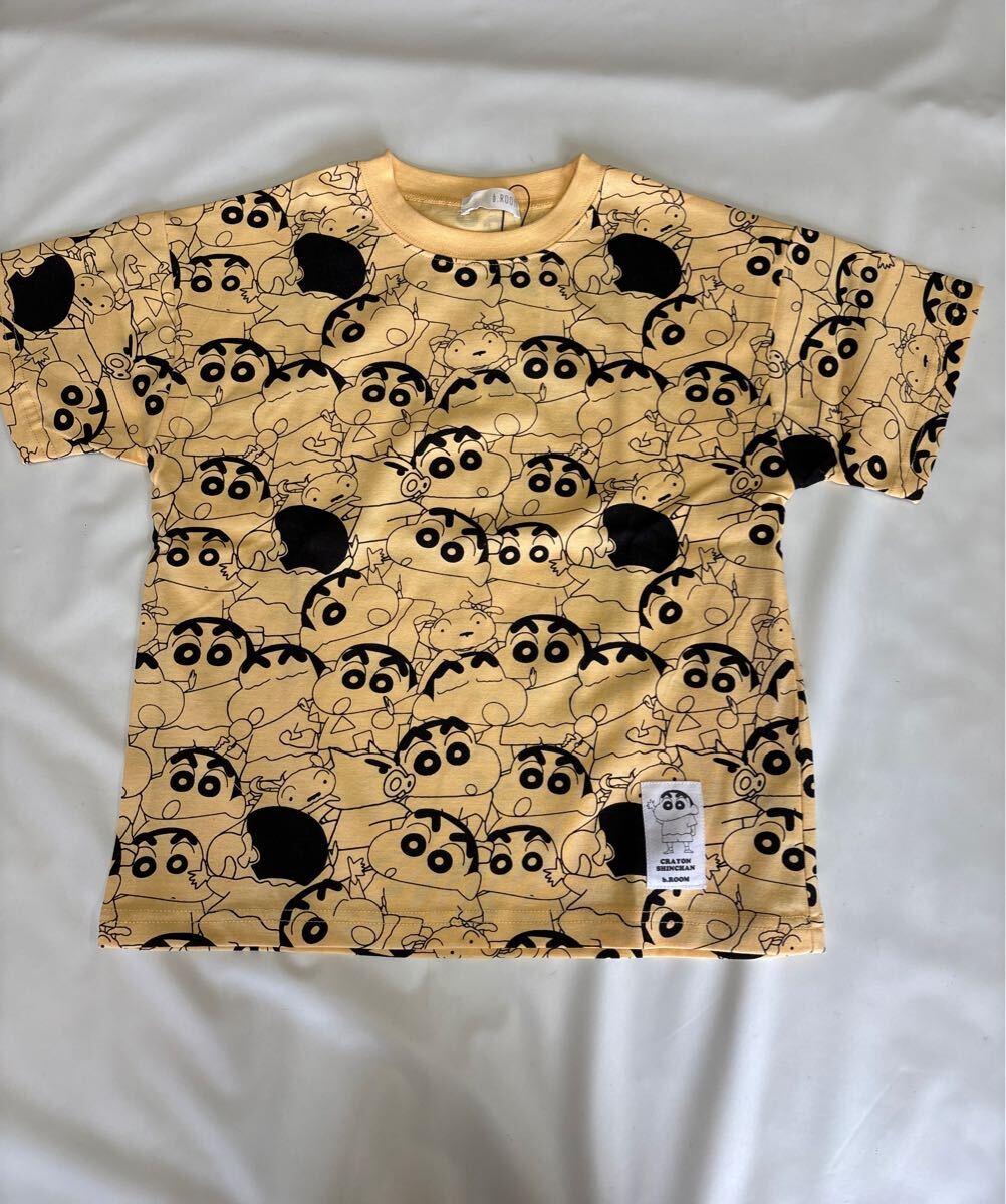 新品 ビールム b.ROOM クレヨンしんちゃん 半袖Tシャツ 140拍卖