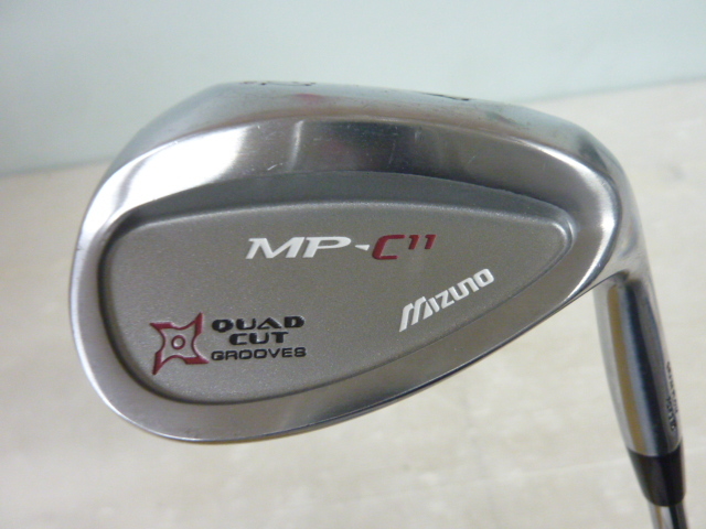 T653 ミズノ MIZUNO MP-C11 ウェッジ 52°/08 スチールシャフト N.S.PRO 950GH 男性 右利き ゴルフ クラブ QUAD CUT GROOVES拍卖