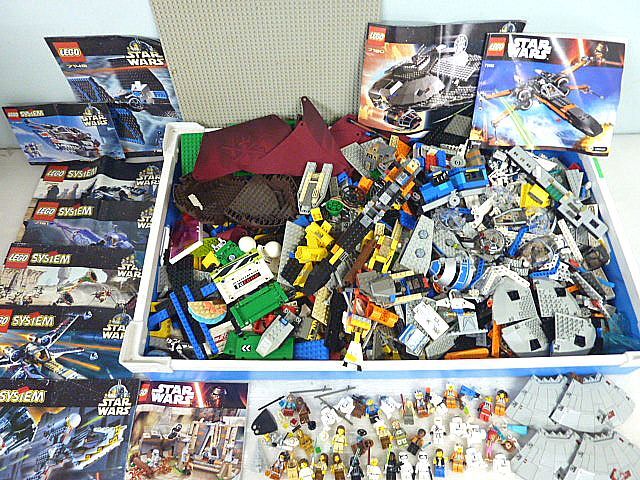 T670 ジャンク現状品 ミニフィグ多数 レゴ LEGO ブロック パーツ 様々 まとめ 約11kg前後 大量 SYSTEM スターウォーズ/海賊船/フレンズ/他拍卖