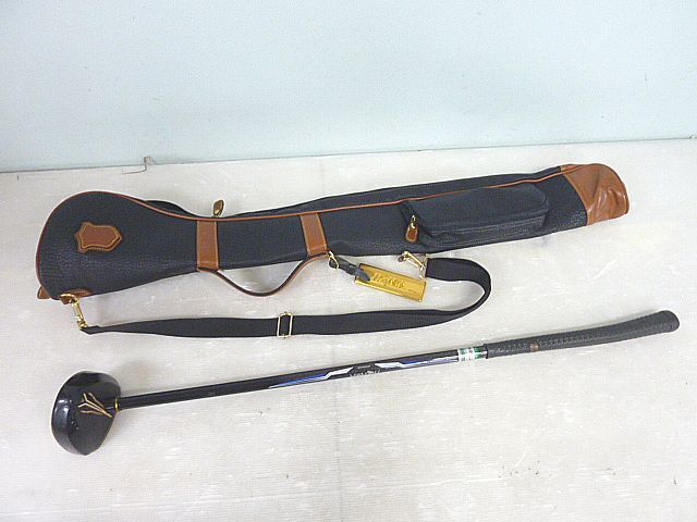 T682 パークゴルフ クラブ HONMA ホンマ X555 全長約85㎝ NPGA認定品 右利き用 収納ケース付き 本間 GOLF スポーツ 用品 拍卖