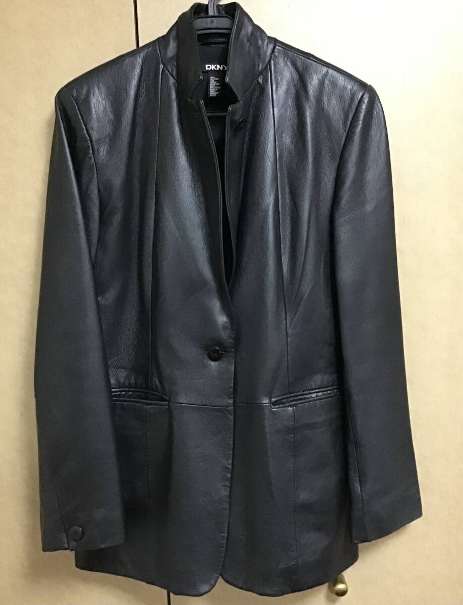 DKNY/DONNA KARAN NEW YORK(ダナキャランニューヨーク)◆レザージャケット拍卖