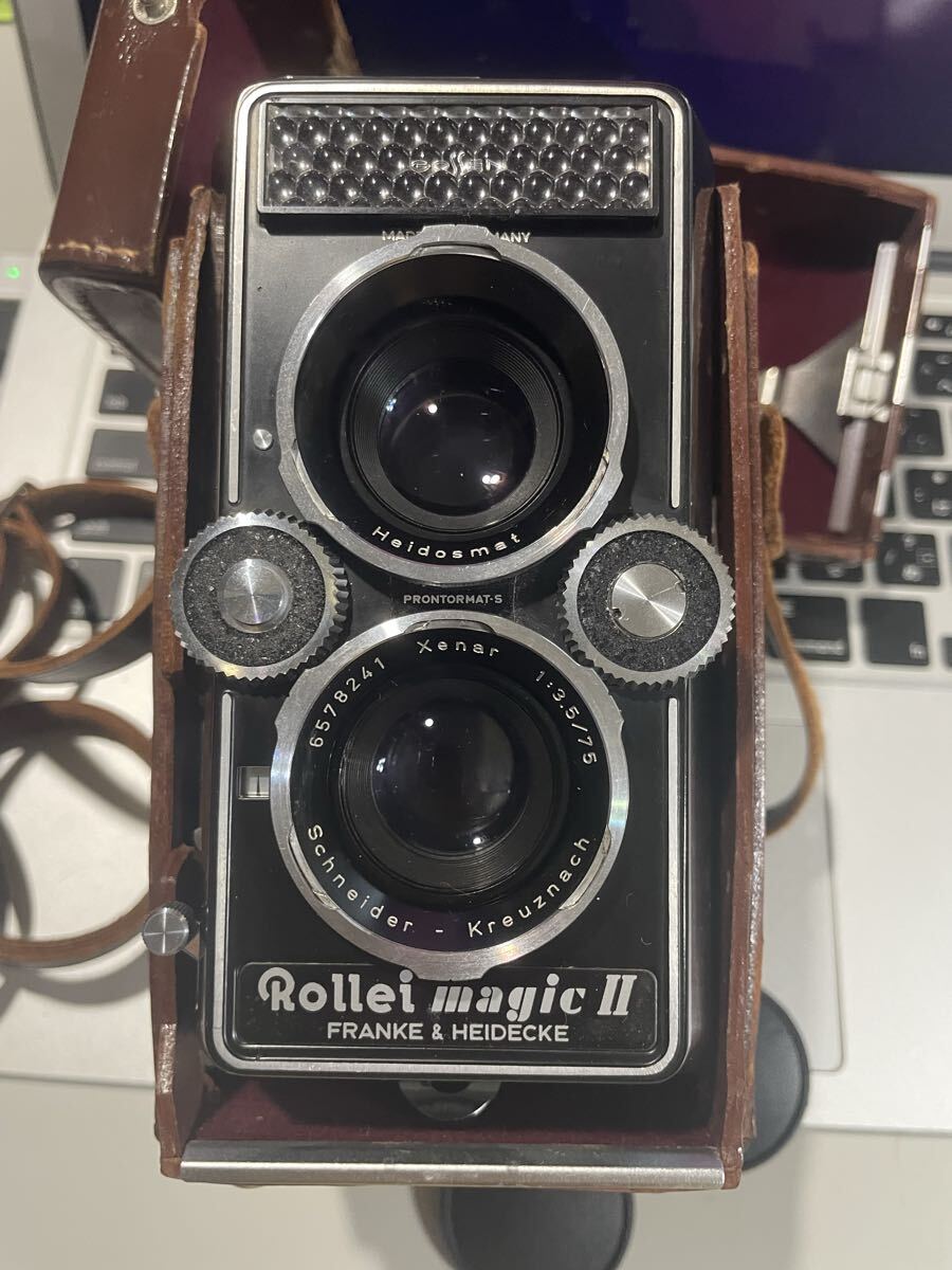美品 Rolleiflex Rollei Magic II ローライ マジックII ローライフレックス 専用ケース付き拍卖