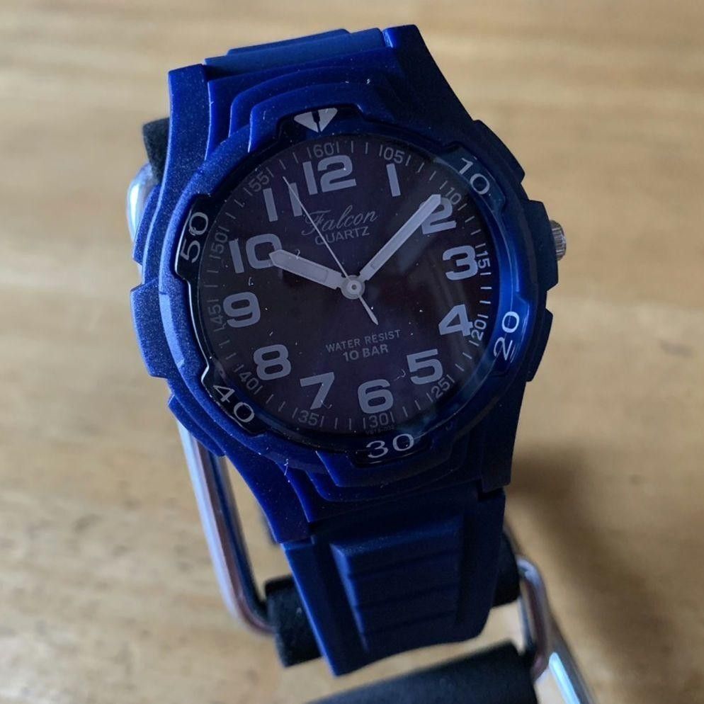 シチズン CITIZEN 腕時計 メンズ VS18-002 Q&Q ネイビー拍卖