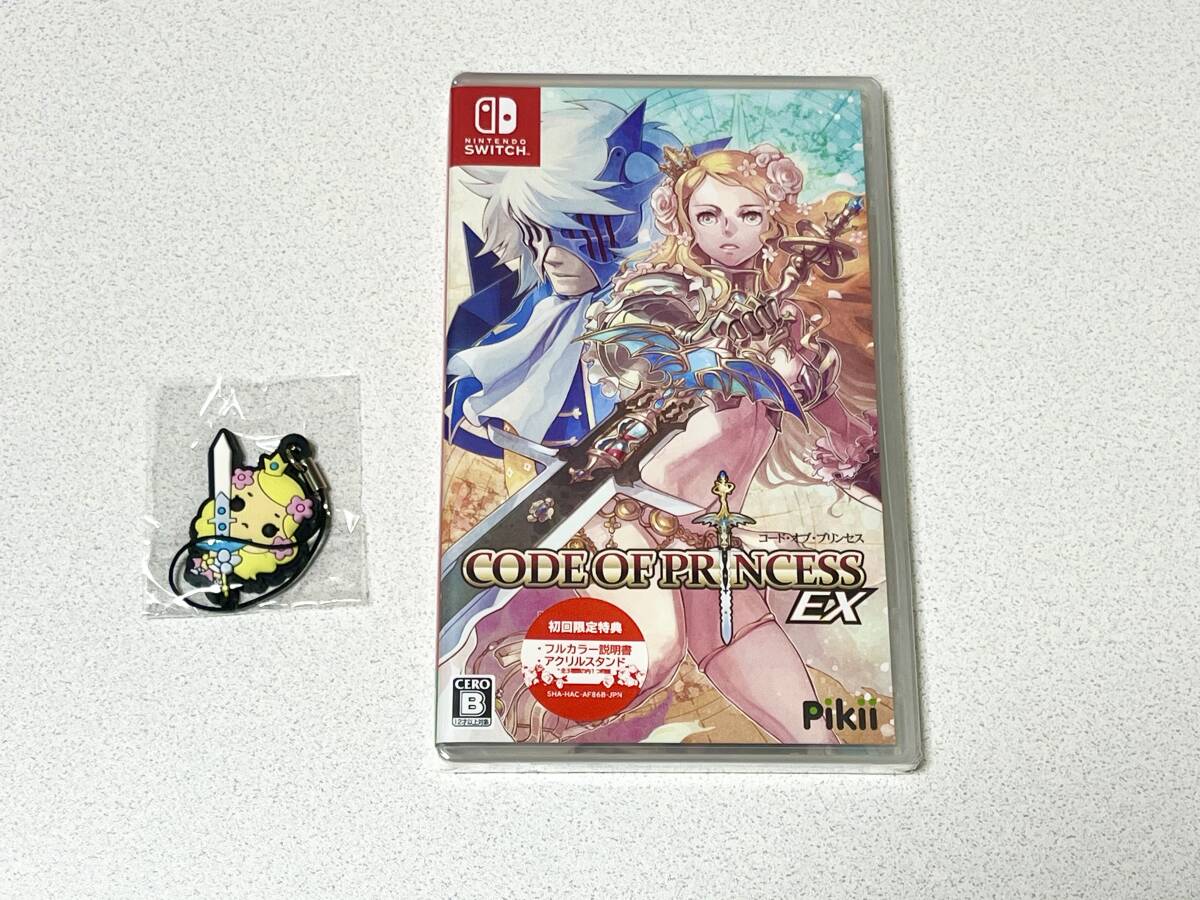 Switch 新品 Code of Princess EX コードオブプリンセス 特典ラバーストラップつき拍卖