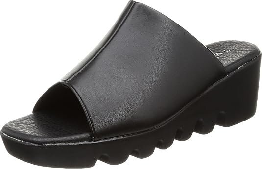 痛くない 柔らかい S LUCIANO VALENTINO V6451 黒 日本製 事務所 オフィス モード 履き つっかけ サンダル 婦人 レディース ミュール拍卖