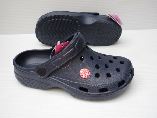 即決 M LZ56601 NV 超軽量 つま先 カバー ガード 前かぶり 婦人 レディース サボ クロッグ 事務所 オフィス モード 履き サンダル拍卖