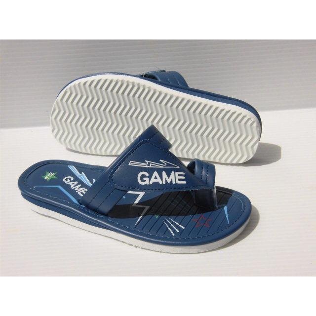 走っても脱げにくい 15.0 GAME 951NV ユビ付き 指付き ゆび付き ビーチ サンダル キッズ 男の子 チャイルド ビーサン ベンハー つっかけ拍卖