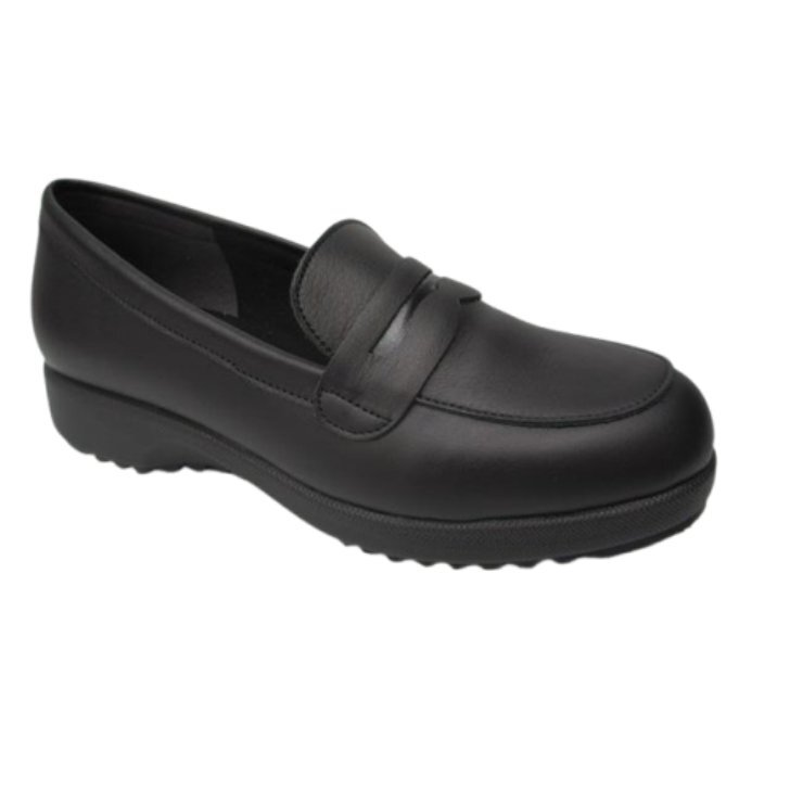 手を使わず履ける ハンズフリー ローファー 24.0 Mb Collection 20880 黒 本革 牛革 日本製 スリッポン 婦人 レディース パンプス 婦人靴拍卖