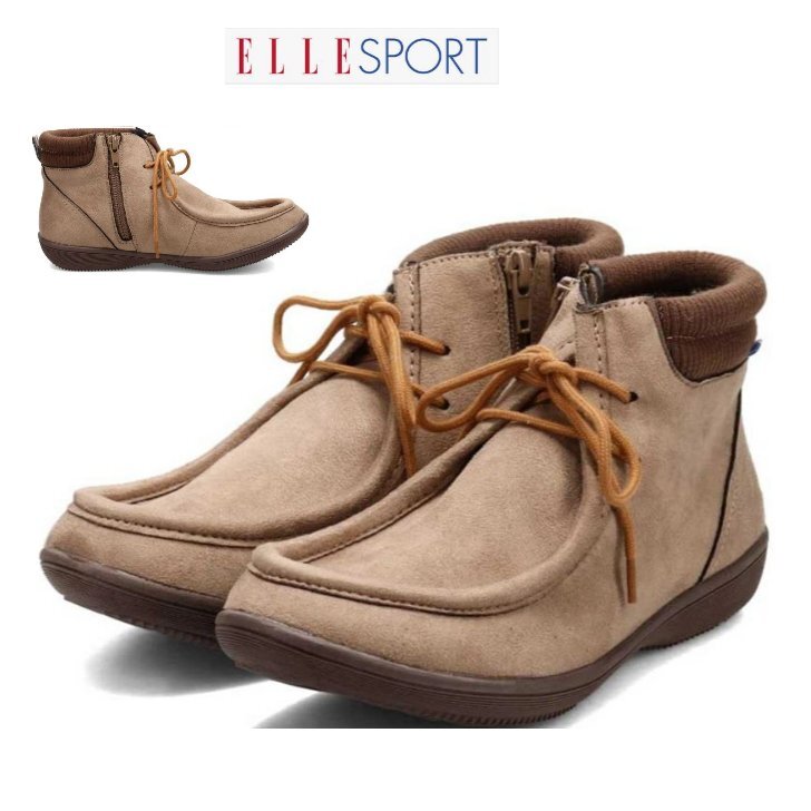 痛くない柔らか ワラビーシューズ 24.0 マドラス エルスポーツ ESP14503 OAK 婦人 レディース 防滑ソール モカシン ショートブーツ拍卖