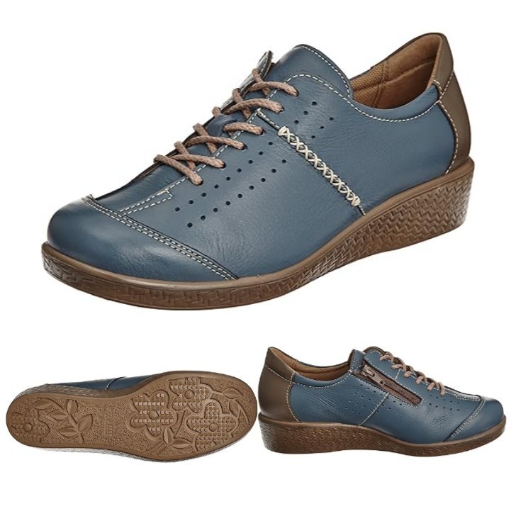 痛くない幅広柔か 24.0 ムーンスター スポルス SP2401 青 ファスナー付 日本製 ウォーキングシューズ 婦人 レディース レザースニーカー拍卖