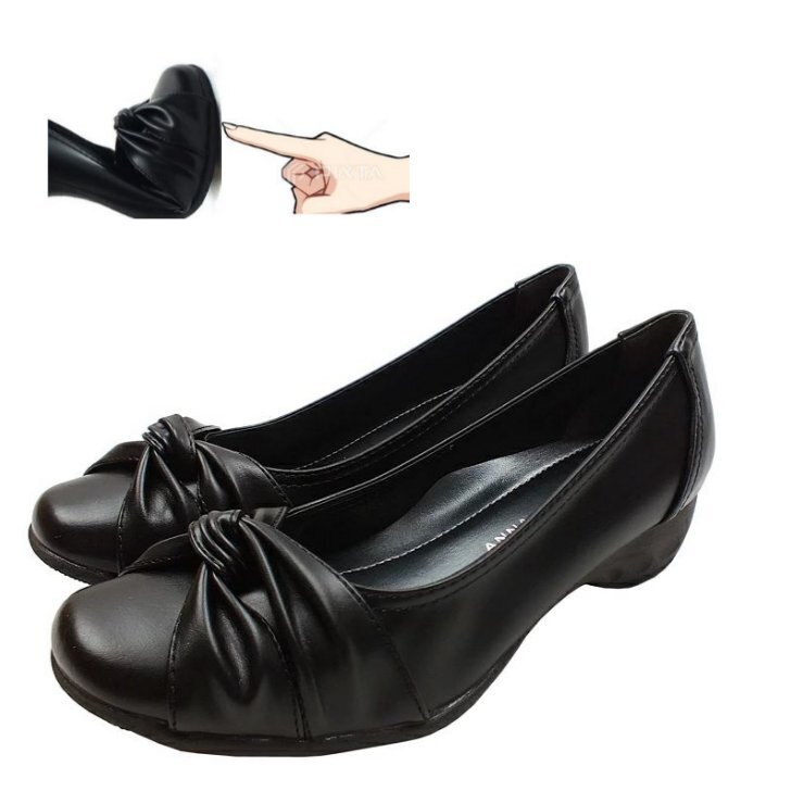 足が痛くならない柔らか パンプス 22.5 ANNA COLLECTIN AC527 アンナコレクション 婦人 レディース 幅広 3E フォーマルシューズ ローヒール拍卖